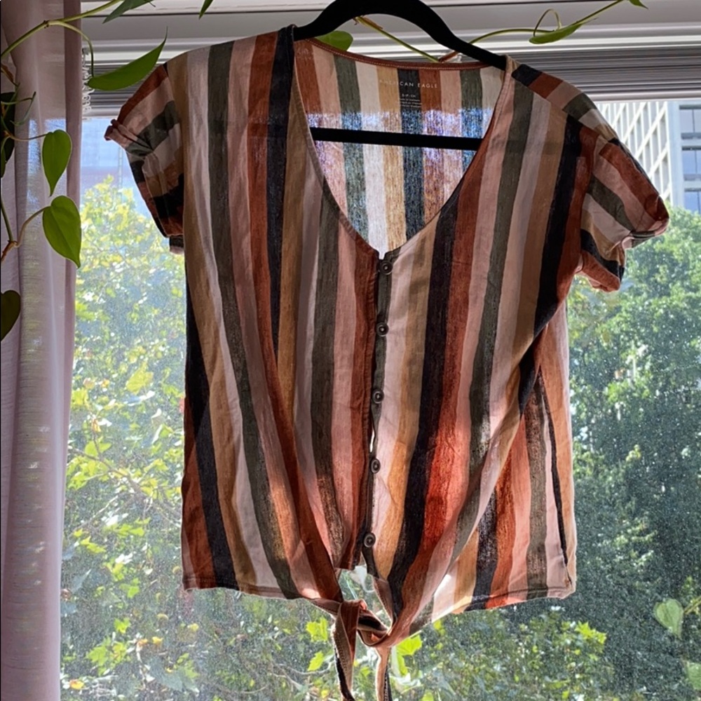 Striped Tie T-shirt